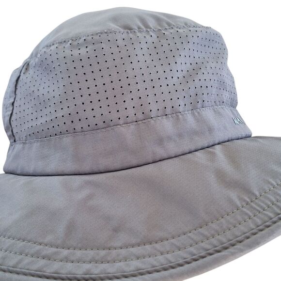 Mission Cooling Boonie Hat Gray Perforated Breathable Hiking Hat UNISEX OSFM - Picture 3 of 12
